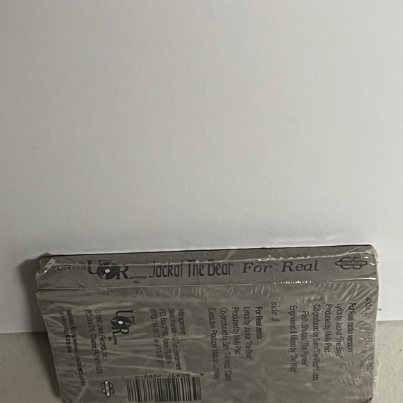 Vintage 1995 Jackal The Bear For Real Sealed Cassette Rare - Picture 8 of 13